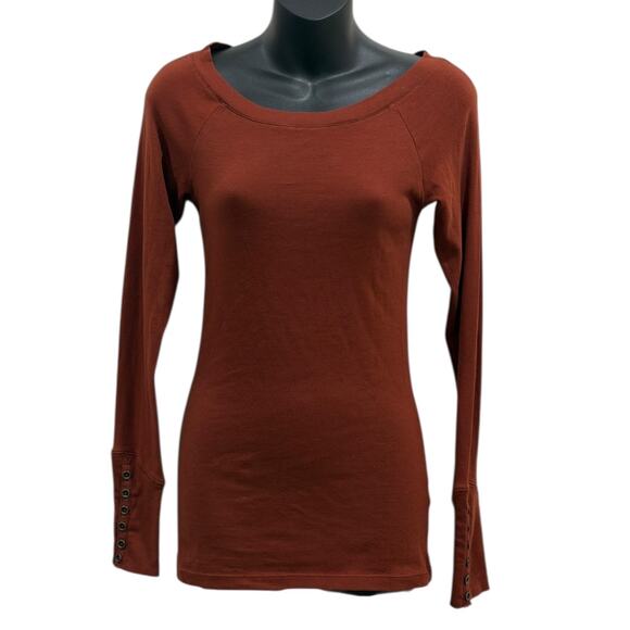 Peruvian Connection Layering Tee In Sedona - Picture 3 of 7